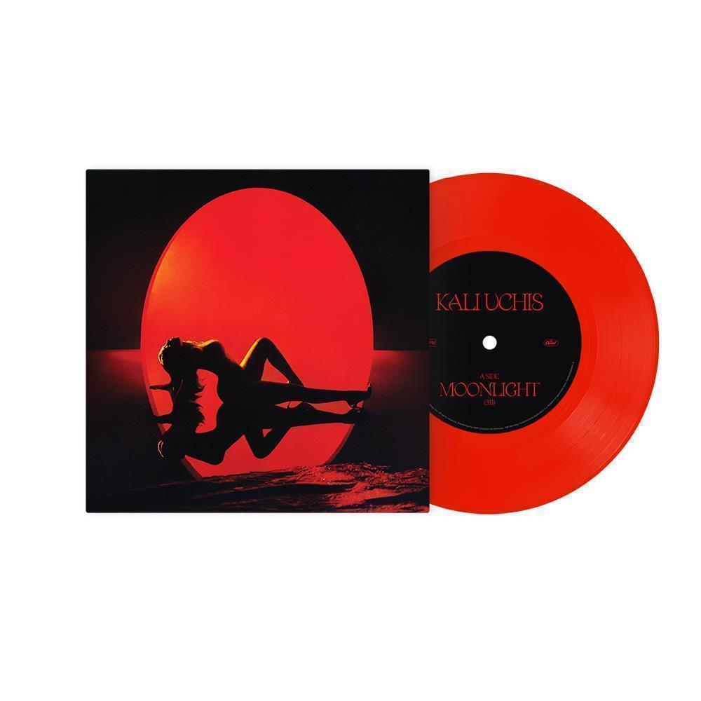 Vinil Kali Uchis - Moonlight (Translucent Ruby / 7") - Importado