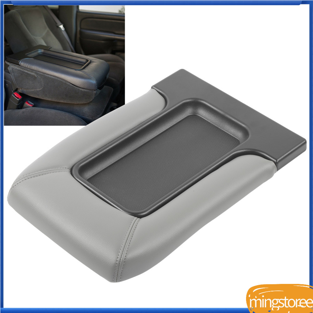 Mingstoree.br aqxreight tampa da caixa de apoio de braço do console central 19127366 para caminhonete XL EXT bandeja de