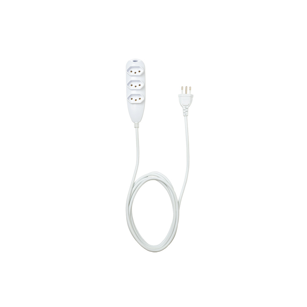 Extensão Elétrica 3 Tomadas Ext 3005 Branca Intelbras