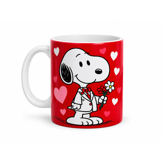 CANECA CERÂMICA SNOOPY AMOR
