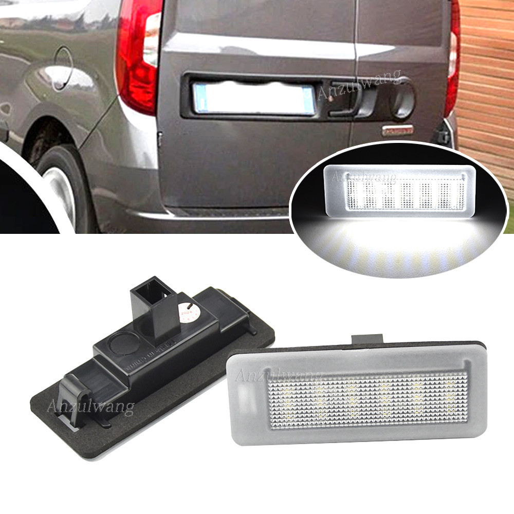 95509601 Para Opel/Vauxhall Combo 2012-2018 Ram ProMaster Carro Led Lâmpada De Luz Da Placa De Matrícula