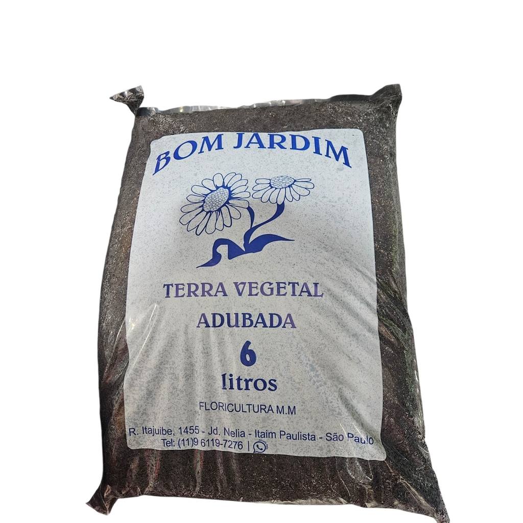 Terra adubada PREMIUM rica em nutrientes para o Plantio 3kg