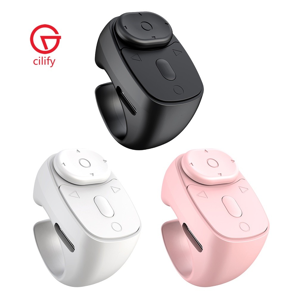 BT Fingertip Ring Controle Remoto Para Android iPhone iPad Tablets Recarregáveis Smartphones Media