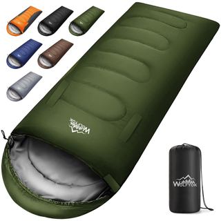 Saco de dormir para todas as estações【permite estender mãos e pés · impermeável 230T】multifuncional 4in1 1,4Kg 1,1Kg 1,8Kg 2,2Kg saco de dormir de verão saco de dormir de inverno formato envelope compacto leve enchimento temperatura confortável -5°C-