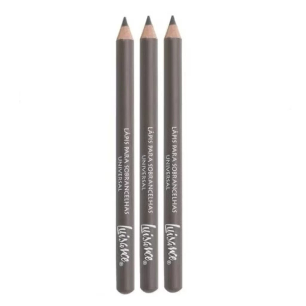 Kit 3 Luisance Lapis Para Sobrancelha Universal Maquiagem L867