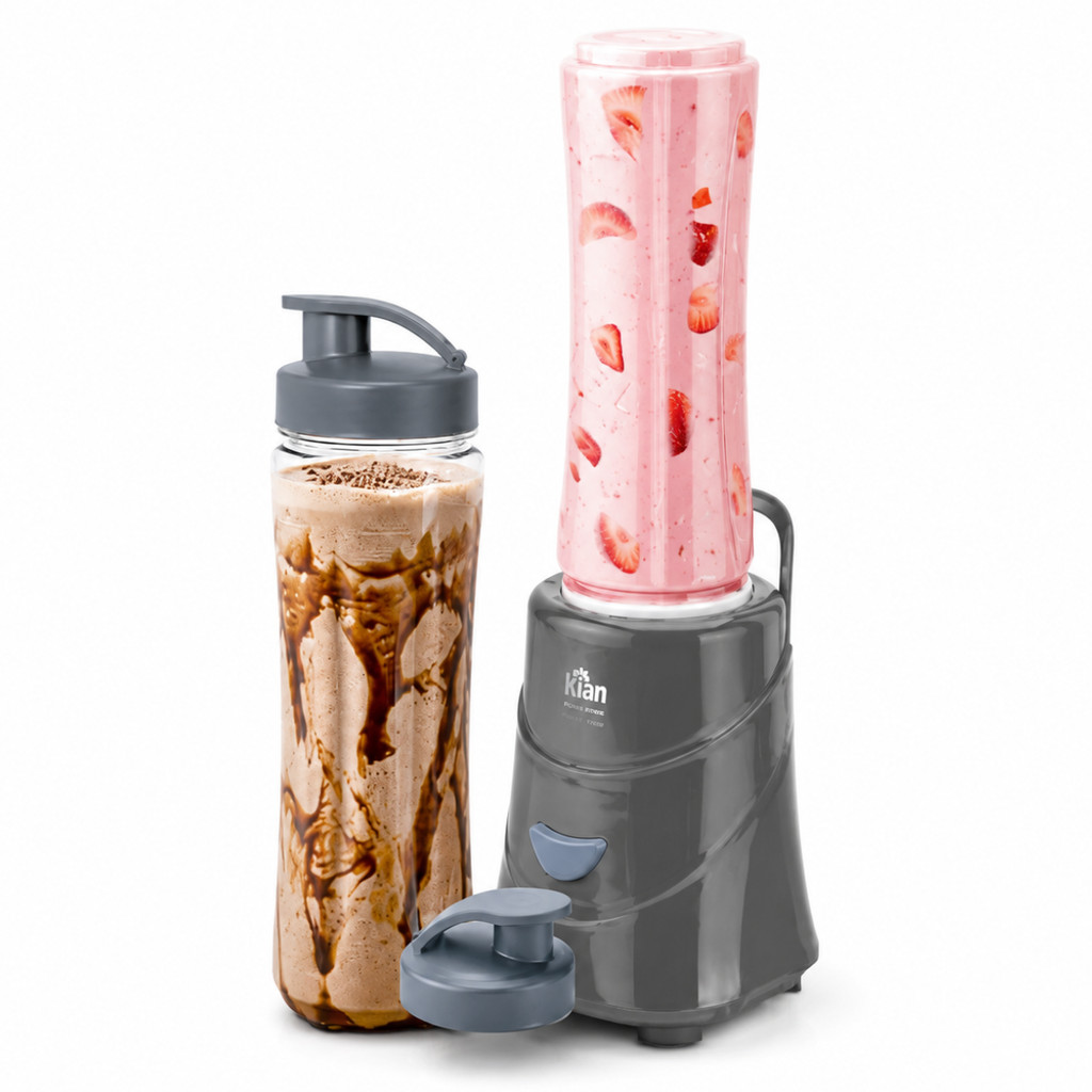 Blender Kian Duas Jarras 600ml Cinza 300w 127v BL-100