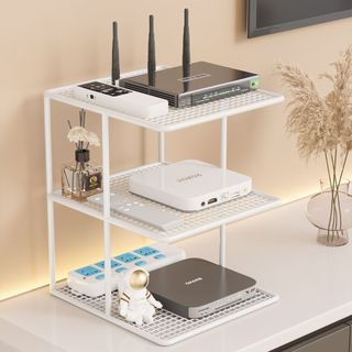 Rack De Colocação De Roteador , Armazenamento , Caixa De Mesa , Máquina De Tv Suporte Pequeno , Multicamadas