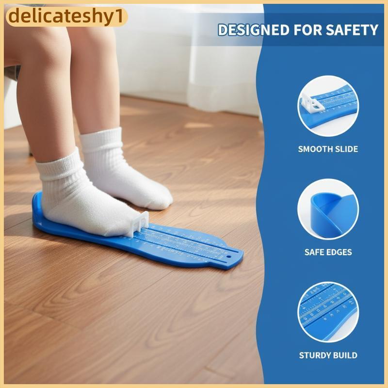 DELIC Ajustável Casa Tamanho Ue Sapatos Adultos Régua De Medição Medidor De Pé BR