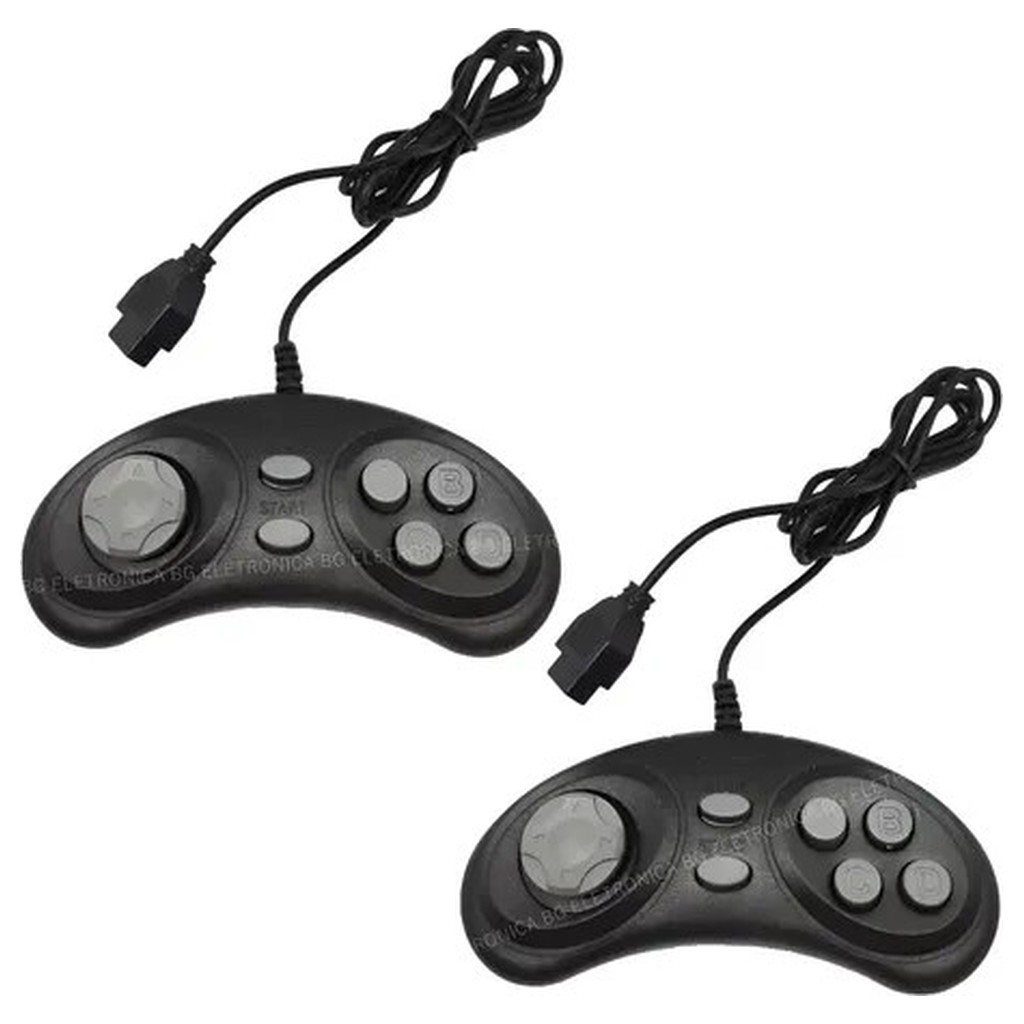2x Controle Joystick Philco Mondial  Dvd Game 100% Original
