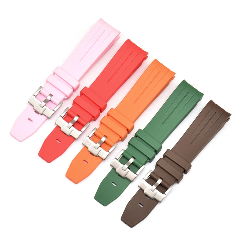 Pulseira De Silicone Premium Para Rolex Black and Green Aquaman Series – Disponível Em 20/21/22MM Maior Conforto E Durab
