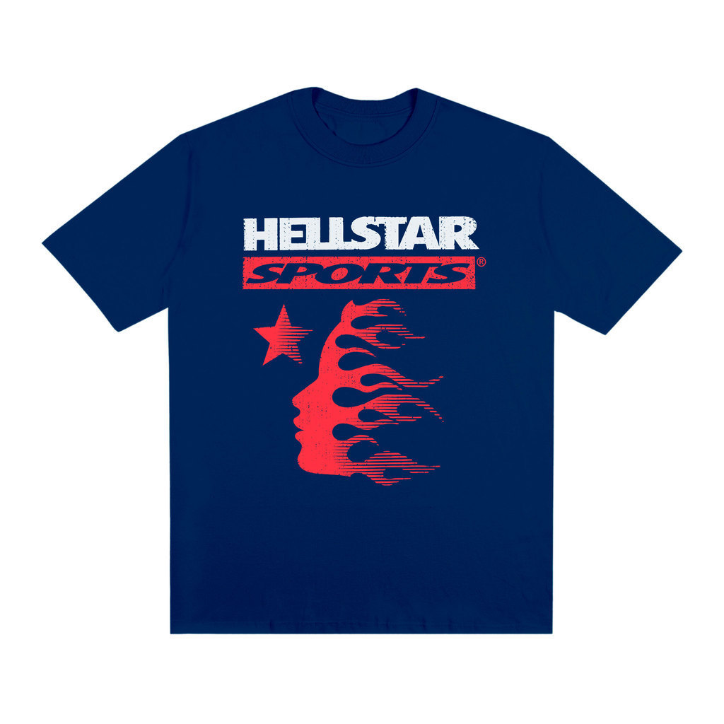 Camiseta OVERSIZED Camiseta hellstar sports  Streetwear Oversized estampada