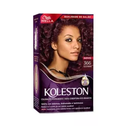 Wella Koleston Coloração Permanente - 366 - Acaju Púrpura