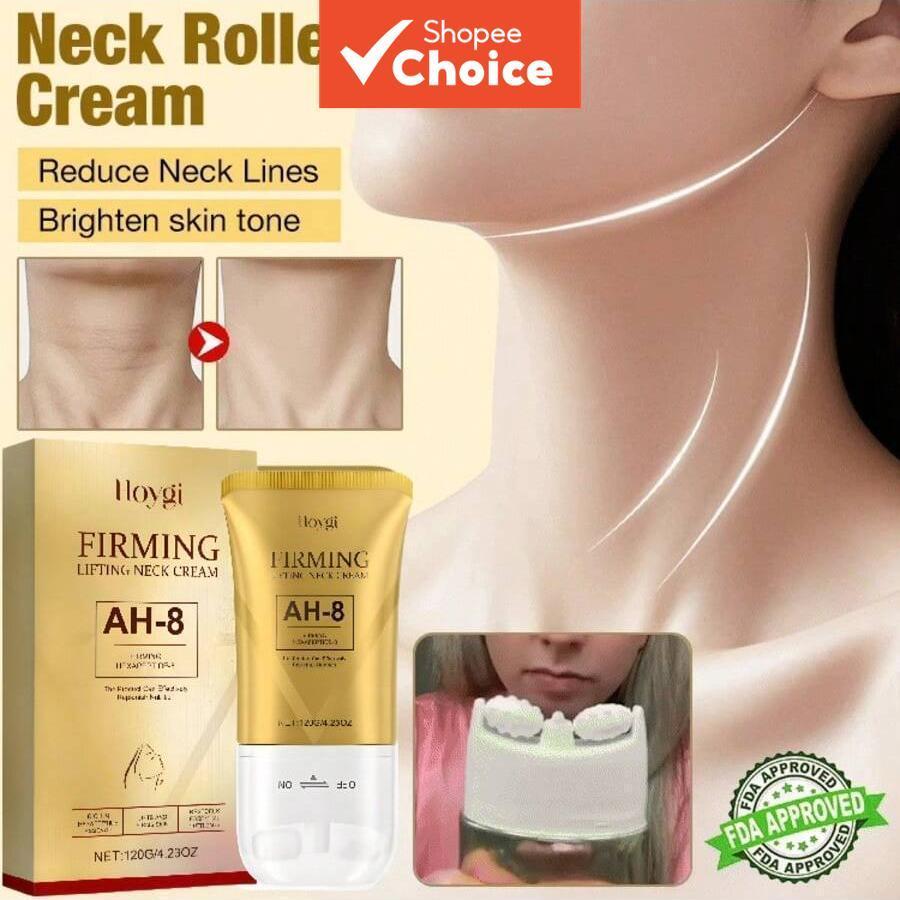 Creme Profissional para o Pescoço 120 g – Hidratante Clareador e Firmador para Queixo e Pescoço | Reduz Rugas,