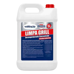 Limpa Chapa Grill Coifa Desengordurante Concentrado 5 Litros