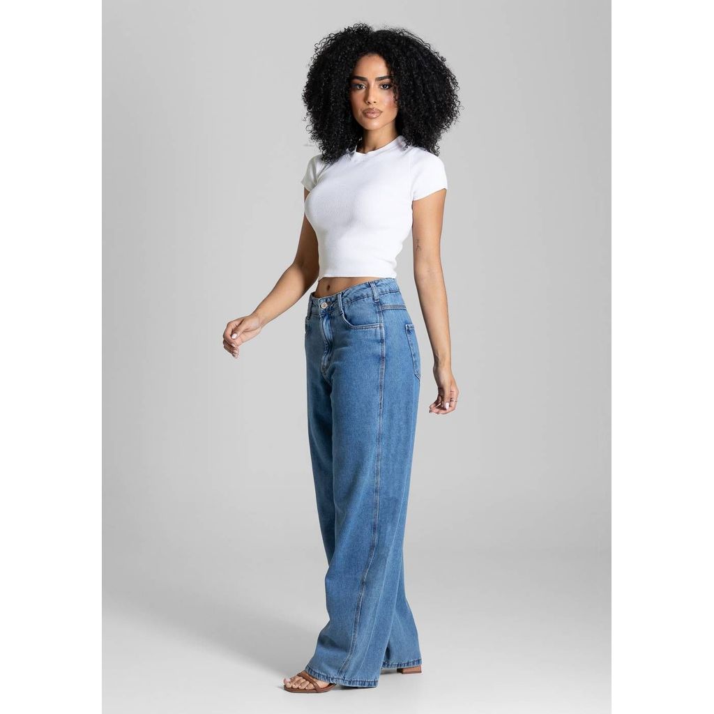 Calça Jeans Sawary Barrel - 284111 — imagem 2 de 2