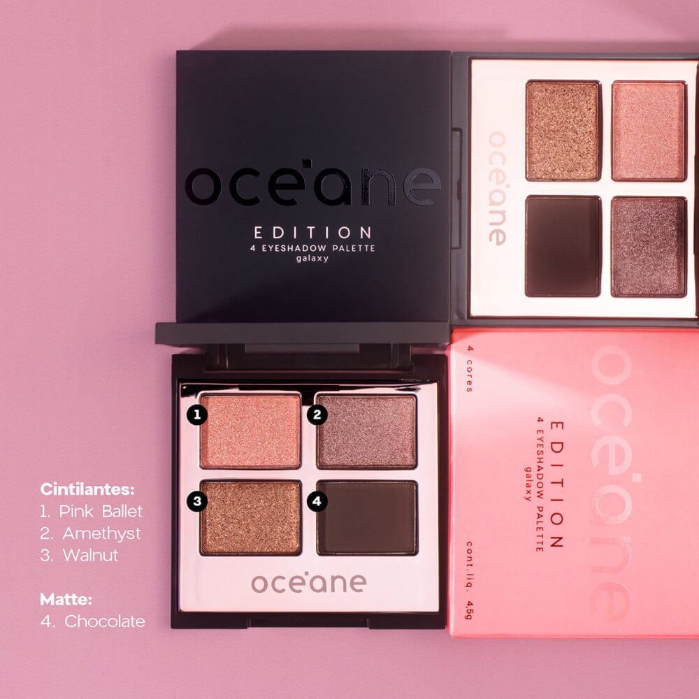 Paleta de Sombras – 4 Eyeshadow Palette Galaxy Océane Edition 4,5g · foto 2