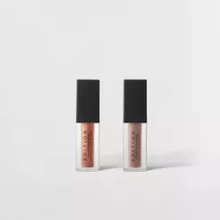 Kit Sombra Líquida Marrom Claro + Sombra Líquida Coral Metalizada Océane Edition (2 Produtos)