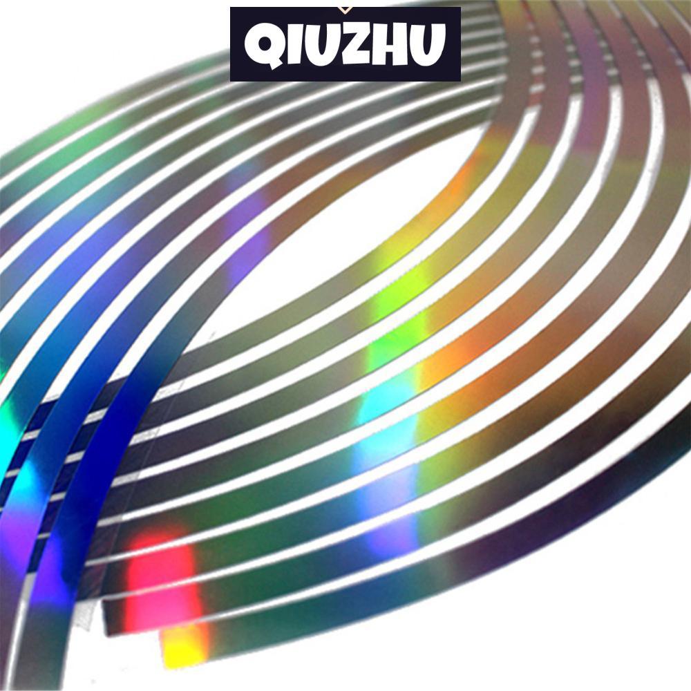 QIUZHU 16 Unidades De PVC 10/12/14/18 Polegadas Fita De Aro De Roda Para Listras Reflexivas De Motocicleta A8Z7