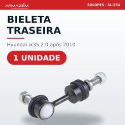 Bieleta Traseira Solopes Hyundai IX35 2.0 Após 2010