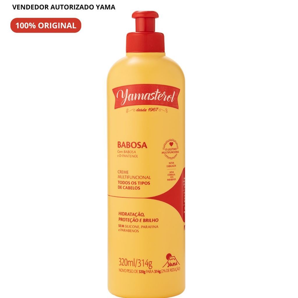 Yamasterol Babosa e D-Pantenol 320ml
