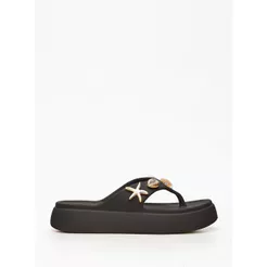 Chinelo Petite Jolie Hush Preto PJ7861