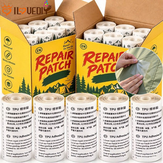[WellMade] Fita De Reparo De Barraca , Remendo Impermeável De TPU Autoadesivo , Para Equipamentos Externos De Cama Inflá
