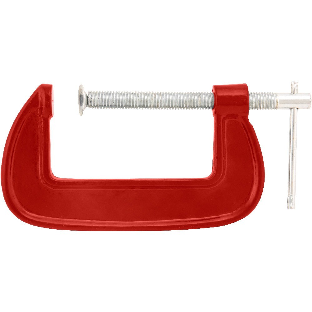 Grampo em ferro fundido tipo C 4" - Nove54
