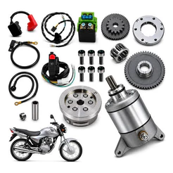 Kit Partida Elétrica Completo Honda Cg Titan 150 Ks 2004/2008 Iron