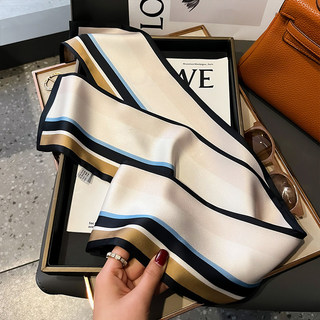Pequeno longo cachecol cinto feminino faixa de cabelo All-Match High-End gravata saco estilo fino primavera outono estil