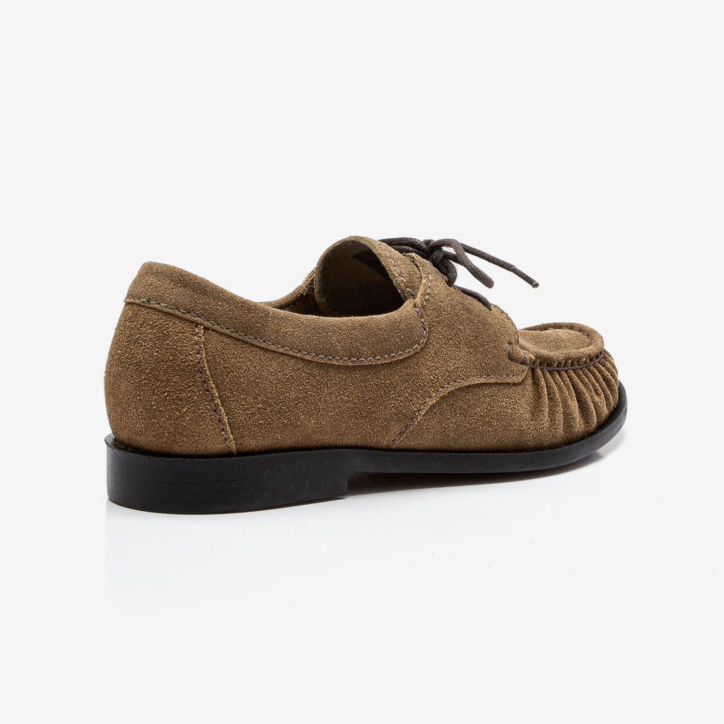 Mocassim Feminino Cora Camurça Marrom · foto 2