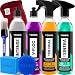 Kit Lavagem Automotiva Completa Vonixx Cera Automotiva Carnauba Tok Final V-Floc Revitalizador de Plasticos intense Sint — imagem 2 de 2
