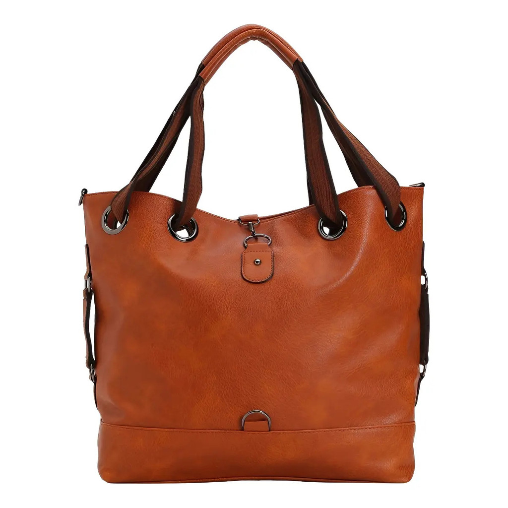 Bolsa Feminina Sacola Grande Alça Transversal Acabamento Fino Lançamento Estilosa