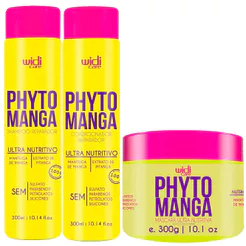 Kit Shampoo + Condicionador + Máscara Widi Care Phytomanga 300ml