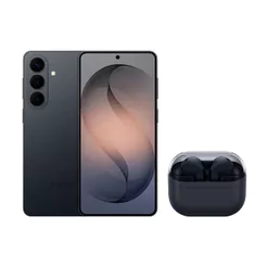Galaxy S26 (256GB) - Preto + Galaxy Buds3 FE - Preto