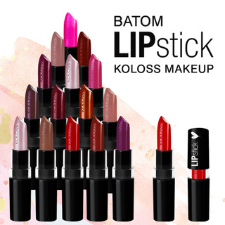 Batom Lipstick Koloss Makeup Alta Hidratação, Excelente Cobertura e Textura Macia.