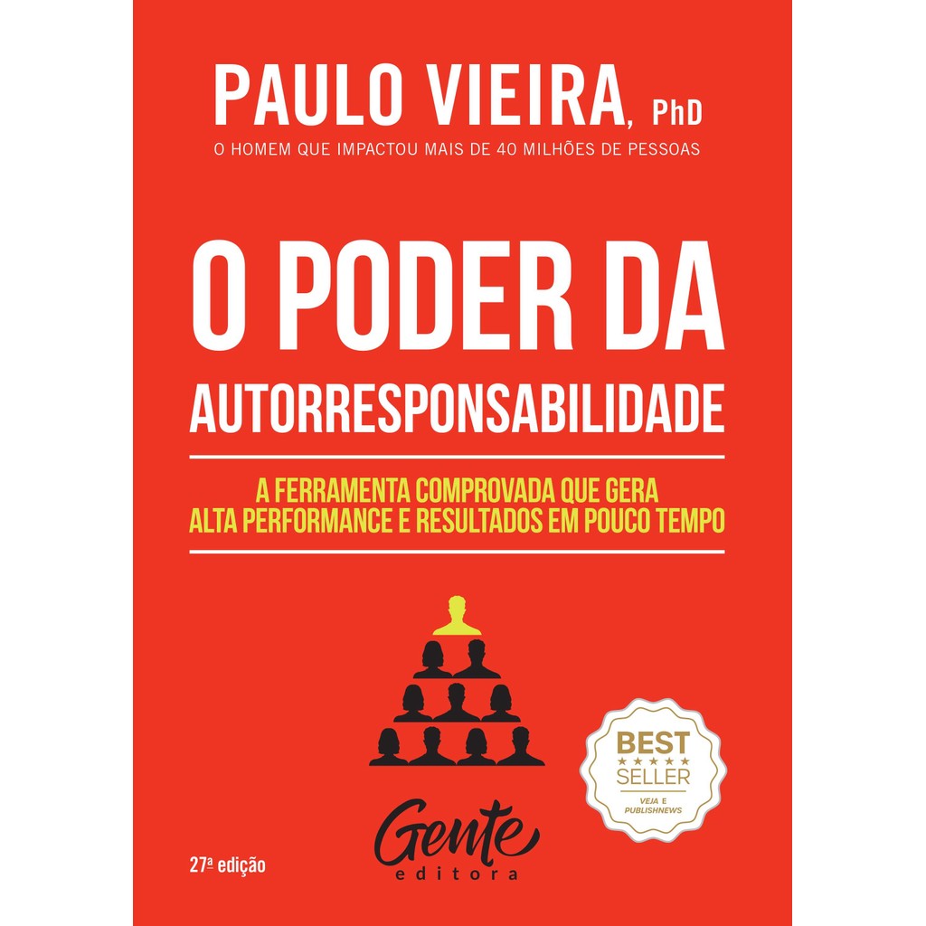 O poder da autorresponsabilidade: Livro de bolso -LIVRARIA LEITURA RIO SUL-🕒💛📚