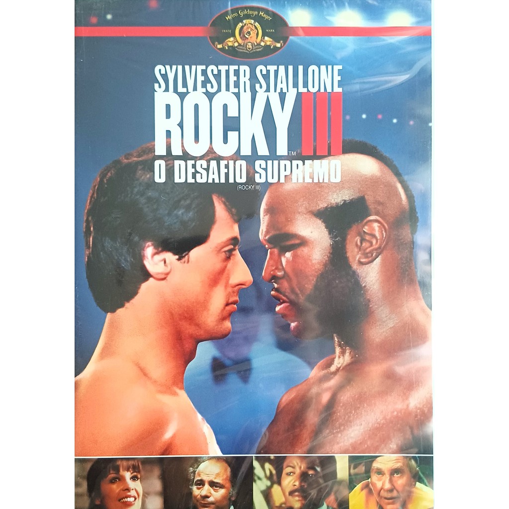 DVD Rocky III: O Desafio Supremo (Sylvester Stallone) - Lacrado de Fábrica