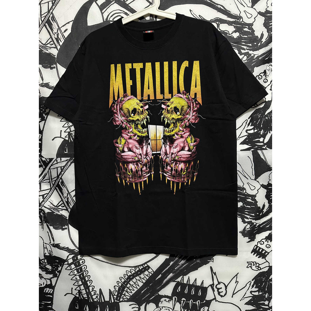 Music.Soul Camiseta Masculina Metallica Ride Lightning | Estética Thrash Metal Atemporal Unissex 100% algodão