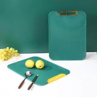 Tábua De Corte Antibacteriana À Prova De Mofo 35cm Com Suporte Em Pé Para Cozinha