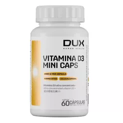 Vitamina d3 - 120 Cápsulas - Dux Nutrition