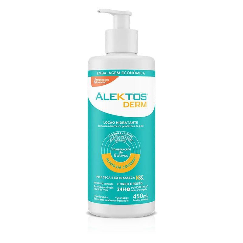 Loção Hidratante Alektos Derm Pele Seca e Extraseca 450ml em Oferta na Shopee