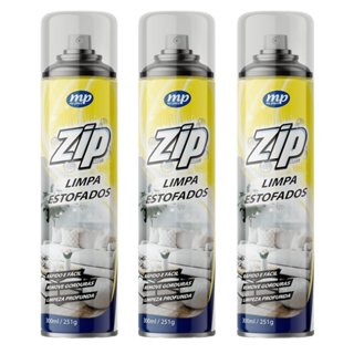Kit com ate 3 Spray Limpa Estofados Zip 300ML em Oferta na Shopee