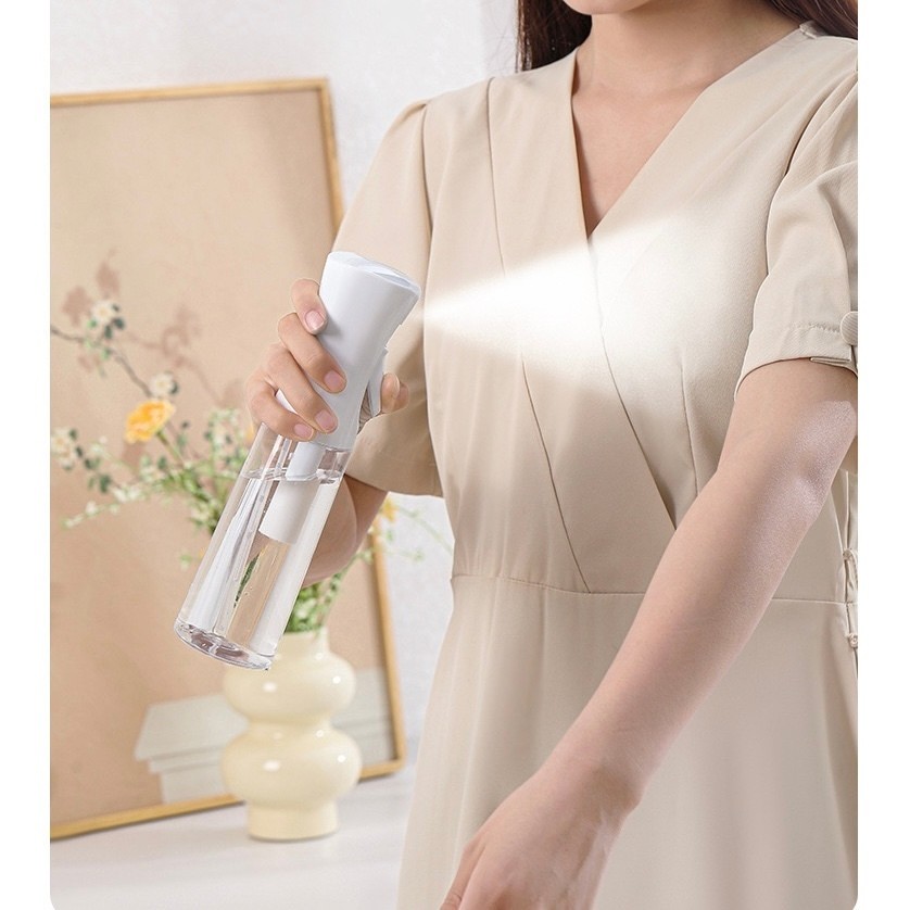 Frasco Pulverizador Contínuo 200ml Spray Névoa Ultra Fina Multiuso · foto 2