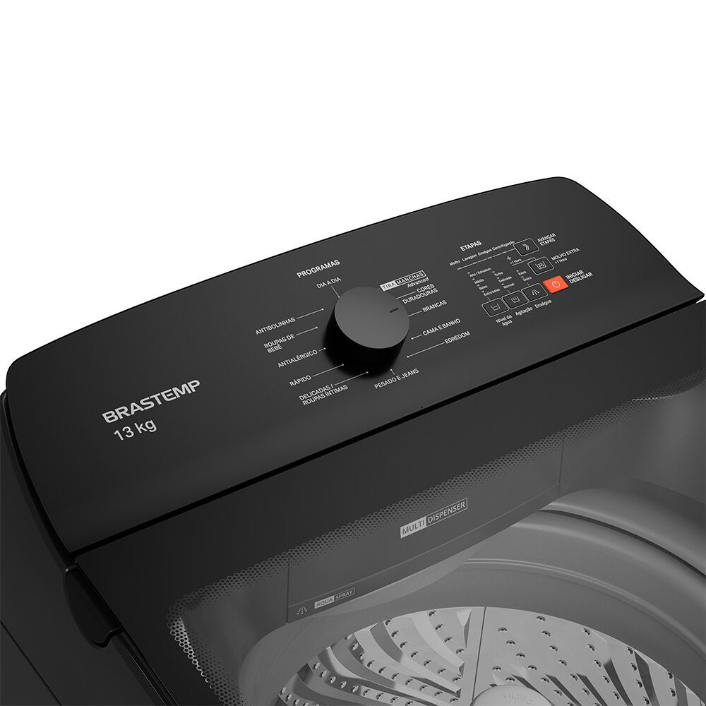Detalhes do Máquina de Lavar BWK13A9 13Kg com Tira Manchas Advanced e Smart Sensor Brastemp
