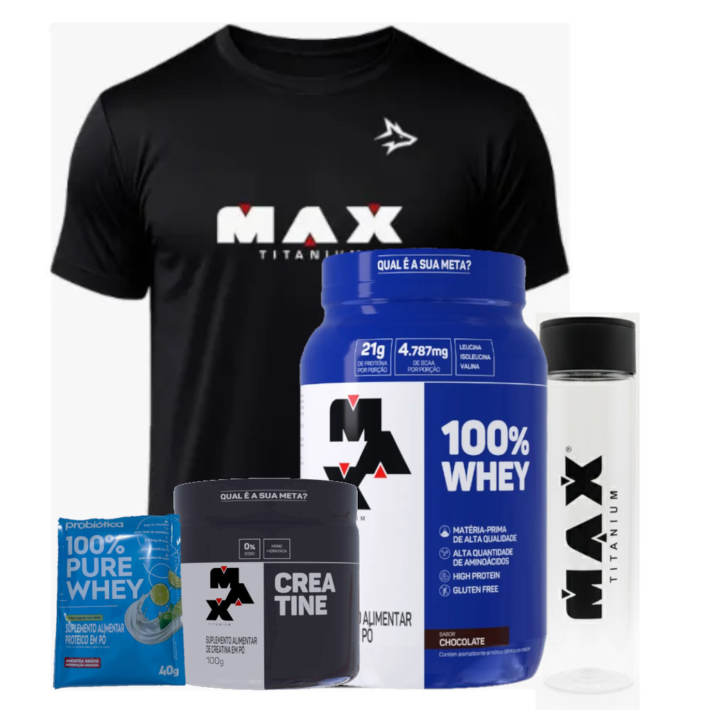 Creatina 100g Max Titanium: Onde Comprar | BuscaProdutos