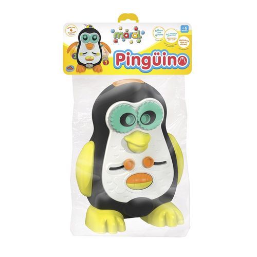 Brinquedo Educativo Infantil Pinguim Didático Desenvolvimento Cognitivo Coordenação Motor Colorido