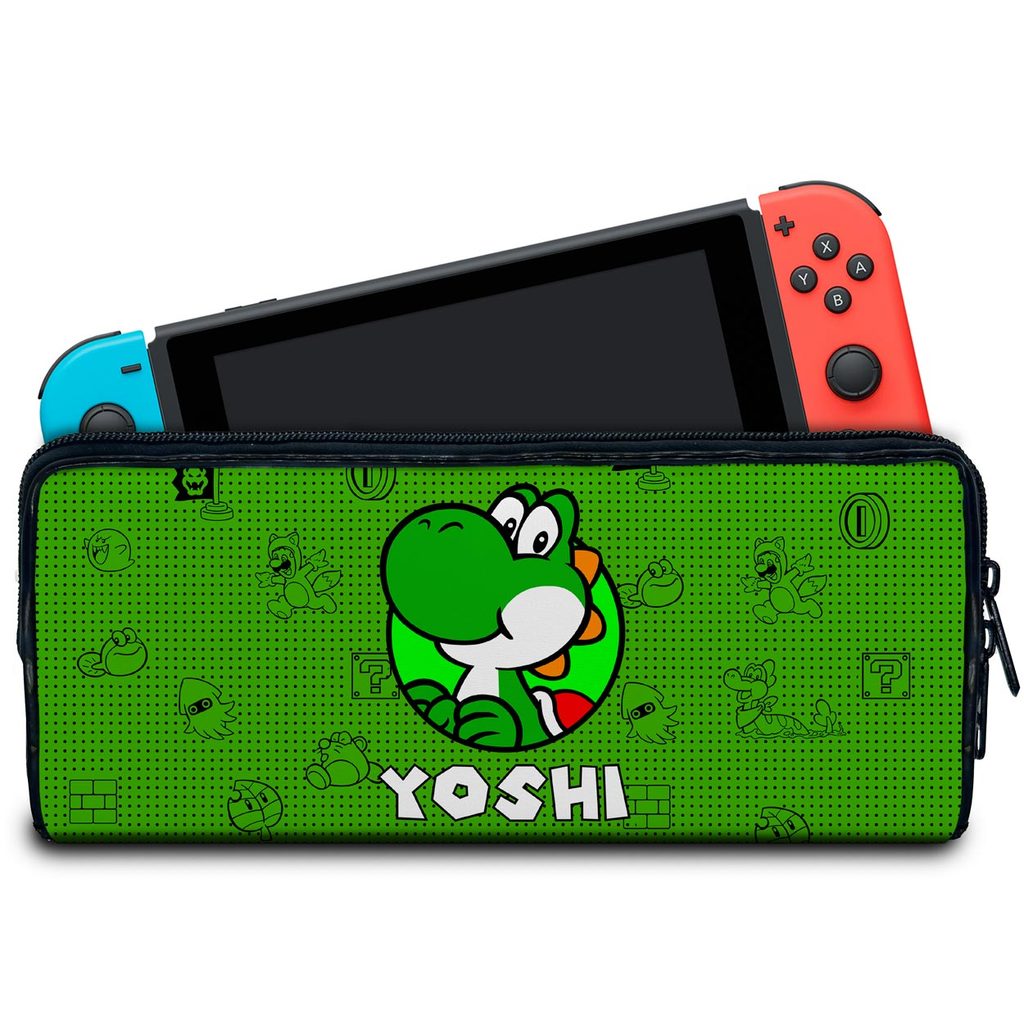 Case Para Nintendo Switch Bolsa Estojo - Yoshi