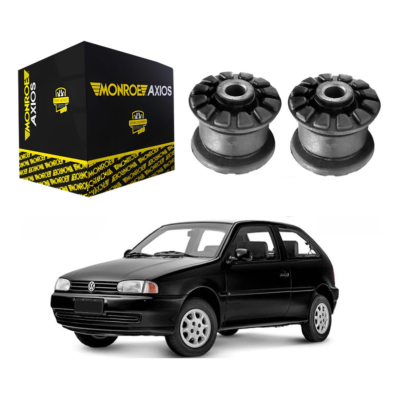 Par Bucha Bandeja Dianteira Gol G2 1.0 1.6 1995 A 1999 em Oferta na Shopee