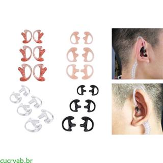 Molde Orelha cucryab Para Dois Sentidos Tubo Acústico Fone Ouvido Bobina Silicone Inserção em Oferta na Shopee