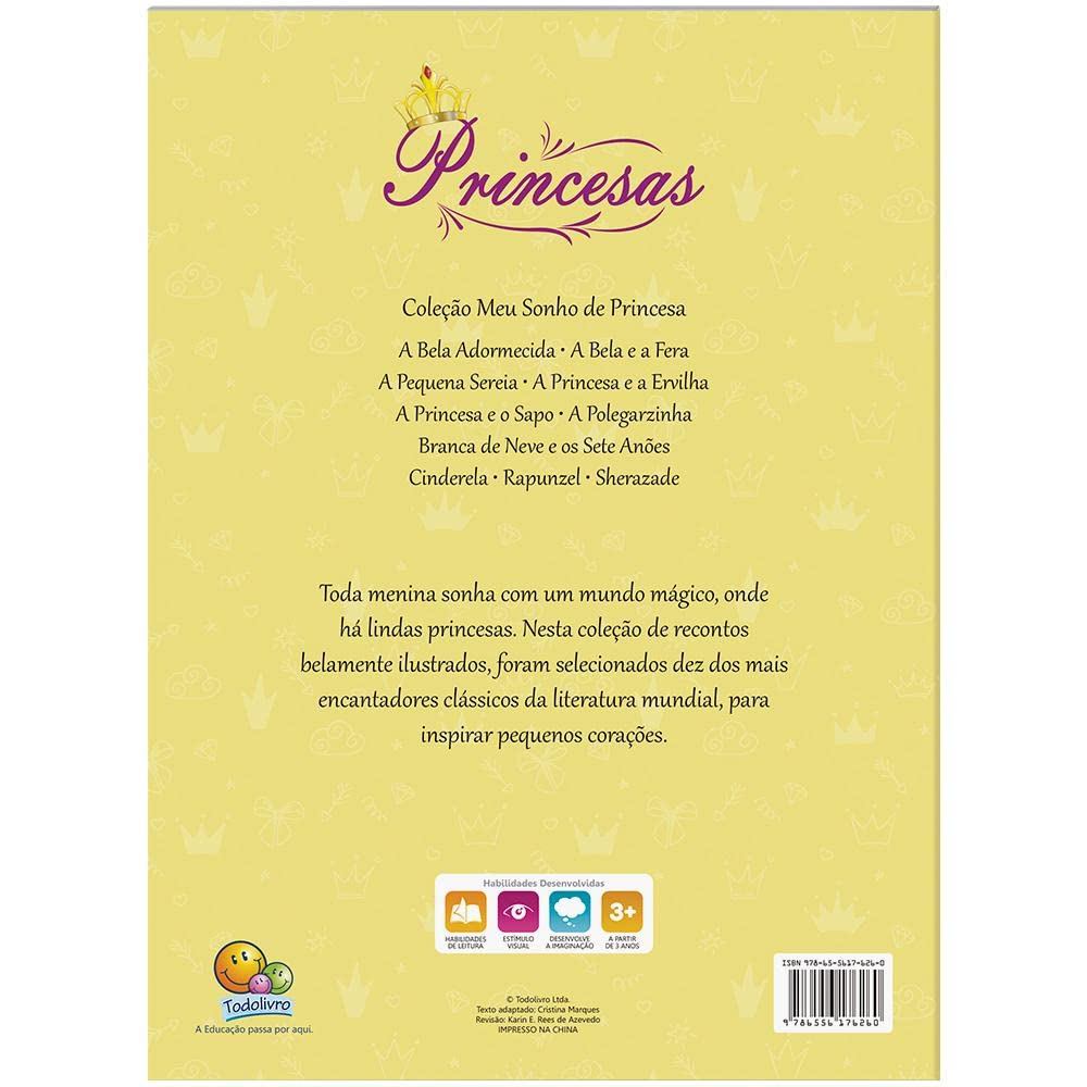 Meu Sonho de Princesa | A Bela e a Fera | Brochura